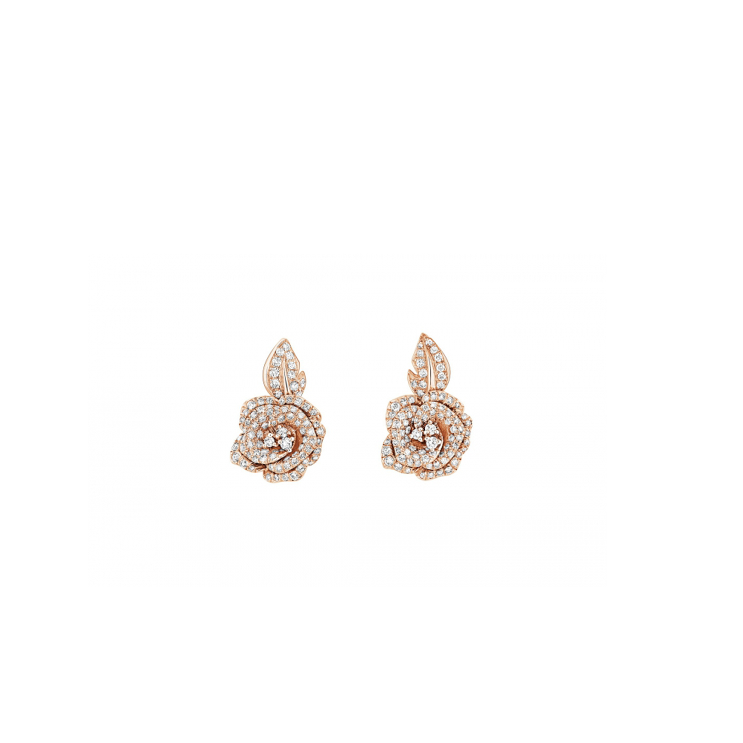 DIOR ROSE DIOR BAGATELLE EARRINGS JBAG94076_0000